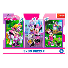 Пазли Trefl Mickey and friends Мінні та друзі 3 в 1 (34889)