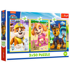 Пазли Trefl Paw Patrol Наші собаки 3 в 1 (34878)