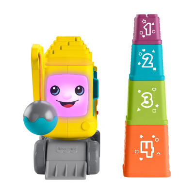 ​Машинка Fisher-Price Рахуй та складай Веселий кран (HRP32​) в Чернигове