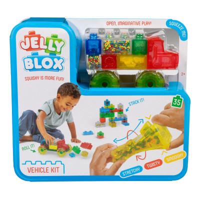 Сенсорний конструктор Jelly blox Машинка Врум-врум! (931694)