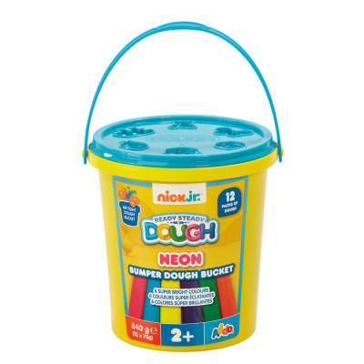 Набір пластиліну Addo Ready Steady Dough Неон 6 кольорів (318-13140-BN)