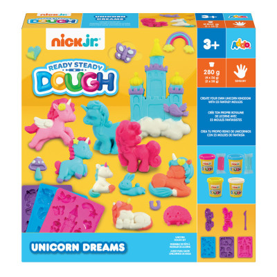 ​Набір для творчості з пластиліном Addo Ready Steady Dough Єдиноріг (318-13134-BN)