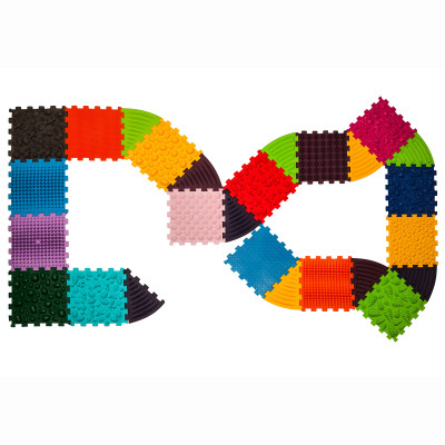 Масажний килимок Ortek Пазли 16 елементів + 10 трикутників (12736) во Львове Масажний килимок Ortek Пазли 16 елементів + 10 трикутників (12736) во Львове