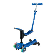 Самокат Globber Go up sporty lights синій (456-600)