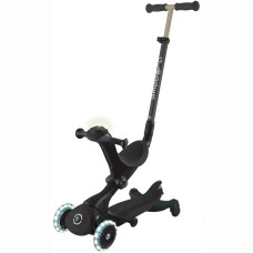 Самокат GLOBBER Globber Go up deluxe lights  5 в 1 чорний (646-720-2)