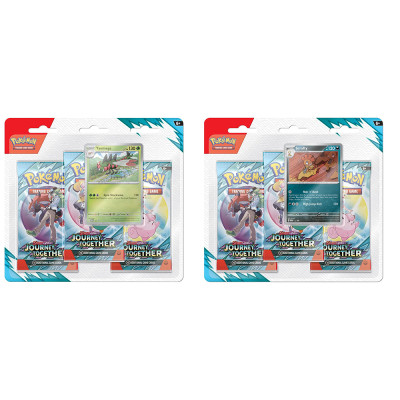 Настільна гра Pokemon Scarlet & Violet Journey Together 3 Pack Blister 1 шт (196214108363) в Киеве