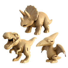 3D пазл Cartonic Dinos trio (CARTTRIODINO)