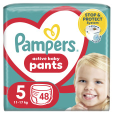 Підгузки-трусики Pampers Active baby Junior 11-17 кг 48 ​шт (8006540069325)