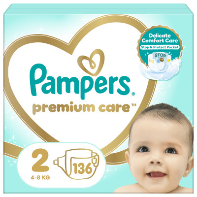 Підгузки Pampers Premium care Mini 4-8 кг 136 шт (8006540855812) в Хмельницком Підгузки Pampers Premium care Mini 4-8 кг 136 шт (8006540855812) в Хмельницком