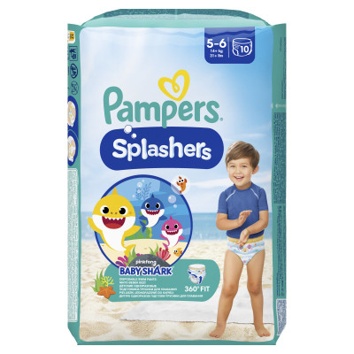 Підгузки-трусики для плавання Pampers Splashers Junior 14+ кг (8001090728951) в Хмельницком Підгузки-трусики для плавання Pampers Splashers Junior 14+ кг (8001090728951) в Хмельницком