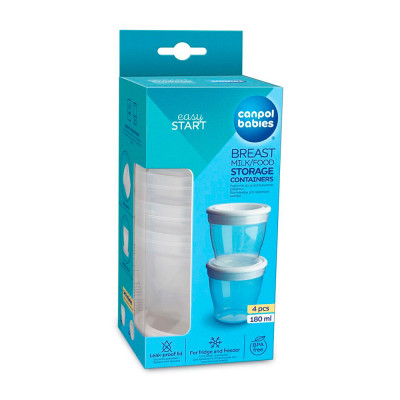 Контейнер Canpol для молока 180 мл (12/204) в Ровном Контейнер Canpol для молока 180 мл (12/204) в Ровном