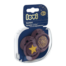 Пустушка Lovi силіконова динамічна Stardust фіолетова (22/895_violet) Пустушка Lovi силіконова динамічна Stardust фіолетова (22/895_violet)
