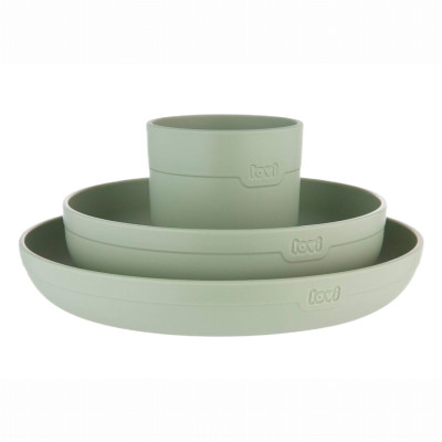 Набір посуду Lovi з кружкою Pistachio (21/533_gre) в Киеве Набір посуду Lovi з кружкою Pistachio (21/533_gre) в Киеве