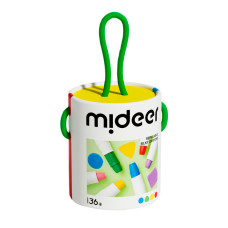 Воскові олівці Mideer В тубусі 24 кольорів (MD4255)