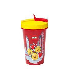 Стакан з трубочкою LEGO Lifestyle Iconic girl (40441725) Стакан з трубочкою LEGO Lifestyle Iconic girl (40441725)
