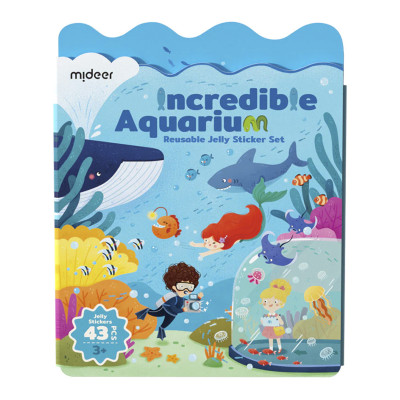 Набір багаторазових наліпок Mideer Incredible aquarium (CT2316)