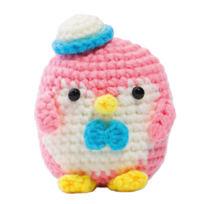 Набір для в'язання іграшки гачком Brushme Рожевий пінгвін (NBV7) Набір для в'язання іграшки гачком Brushme Рожевий пінгвін (NBV7)