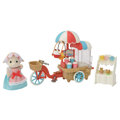 ​Ігровий набір Sylvanian Families Триколісний велосипед з попкорном (5653)
