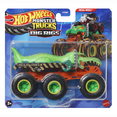 Автомодель Hot Wheels Monster Trucks Супер-тягач Mega-wrex (HWN86/10) Автомодель Hot Wheels Monster Trucks Супер-тягач Mega-wrex (HWN86/10)