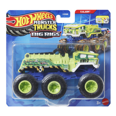 Автомодель Hot Wheels Monster Trucks Супер-тягач 5 Alarm green (HWN86/11) в Чернигове Автомодель Hot Wheels Monster Trucks Супер-тягач 5 Alarm green (HWN86/11) в Чернигове