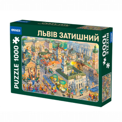 Пазл Orner Львів затишний 1000 елементів (orner-2106)