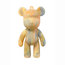 Набір для творчості Pour Palz Флюїд Арт Брелок Ведмедик жовтий (GS-G66341/4)