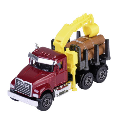 ​​Автомодель Majorette Преміум Ферма Вантажівка Mack Granite з краном та колодами (8503000000/6) в Хмельницком