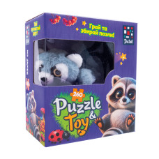 Пазли De.tail Єнотик 260 деталей (DT200-09)