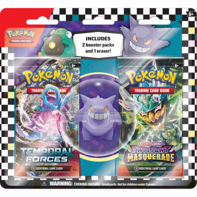 Настільна гра Pokemon Eraser Blister 2024 Gengar (820650858222/1) в Киеве Настільна гра Pokemon Eraser Blister 2024 Gengar (820650858222/1) в Киеве
