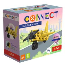 Конструктор Trefl Connect Літак 32 елемента (62042)