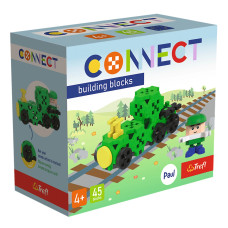 Конструктор Trefl Connect Локомотив 45 елементів (62044)