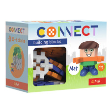 Конструктор Trefl Connect з ігровою фігуркою Mat 35 елементів (62005)