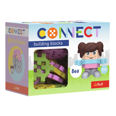 Конструктор Trefl Connect з ігровою фігуркою Bea 35 елементів (62004)