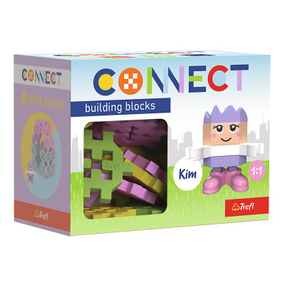 Конструктор Trefl Connect з ігровою фігуркою Kim 35 елементів (62003)