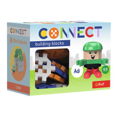 Конструктор Trefl Connect з ігровою фігуркою Adi 35 елементів (61981)