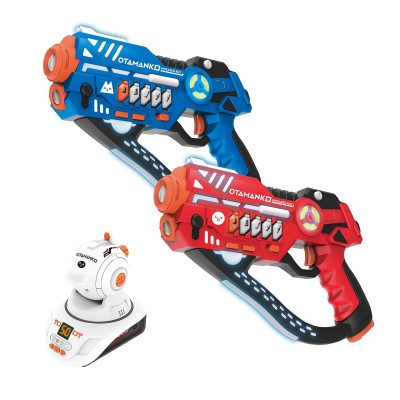​Ігровий набір лазерної зброї Otamanko Лазерні бої 2 лазерних пістолета і проектор (532.03.14)