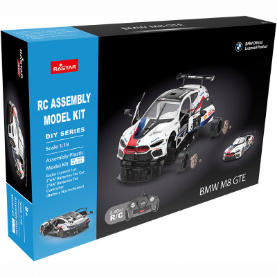 Конструктор Rastar BMW M8 GTE 1:18 Білий (454.00.33)