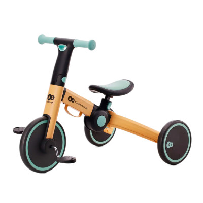 Велосипед Kinderkraft Триколісний 4TRIKE золотий з блакитним (KR4TRI22BLU0000) Велосипед Kinderkraft Триколісний 4TRIKE золотий з блакитним (KR4TRI22BLU0000)