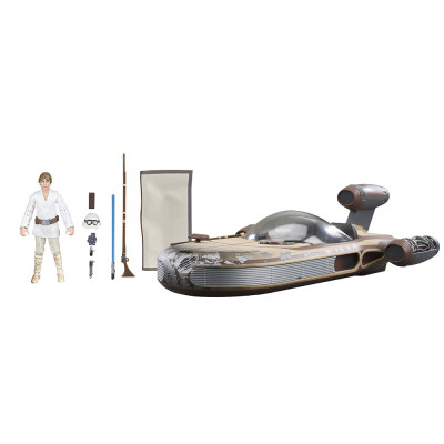 ​Ігровий набір Star Wars The Vintage Collection Люк Скайвокер та космічний корабель (G0673)