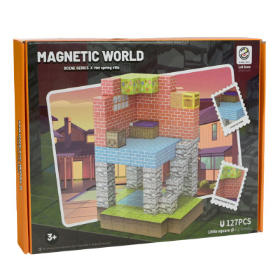 Магнітний конструктор Країна Іграшок 127 деталей (Z019A)