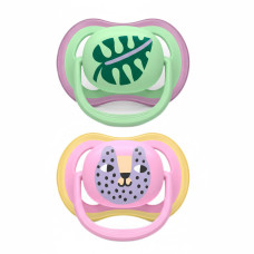 Пустушка Avent Ultra Air ортодонтична 2 шт (SCF087/13)