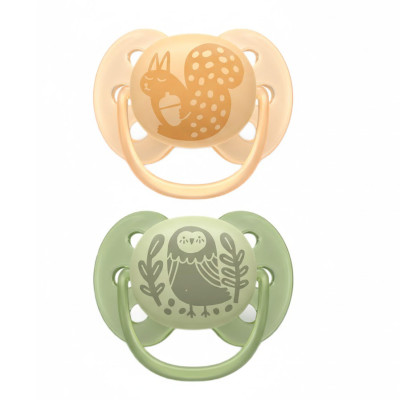 Пустушка Avent Ultra Soft ортодонтична 2 шт (SCF091/46)