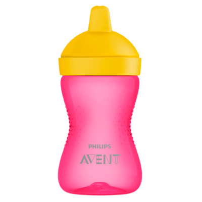 Поїльник Avent з твердим носиком рожевий (SCF804/04)