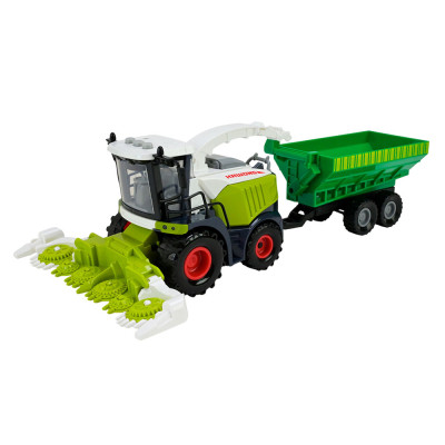 Іграшковий комбайн Solar З причепом (AP9924) Іграшковий комбайн Solar З причепом (AP9924)