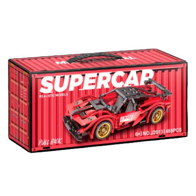 Конструктор Maya toys Суперкар червоний 488 елементів (J2013C) во Львове
