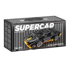 Конструктор Maya toys Суперкар чорний 589 елементів (J2011C)