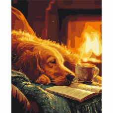 Картина за номерами Brushme Тепло вечора (BS54487)