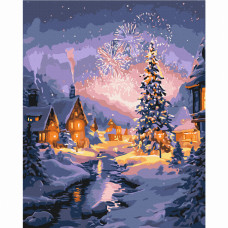 Картина за номерами Brushme Святкова мить (BS54497)
