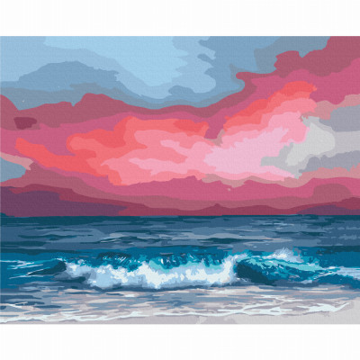 Картина за номерами Brushme Меджента Інна Шевякова (BS54470) Картина за номерами Brushme Меджента Інна Шевякова (BS54470)