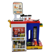 Ігровий набір Країна Іграшок Супермаркет синій (668-148/149/1)
